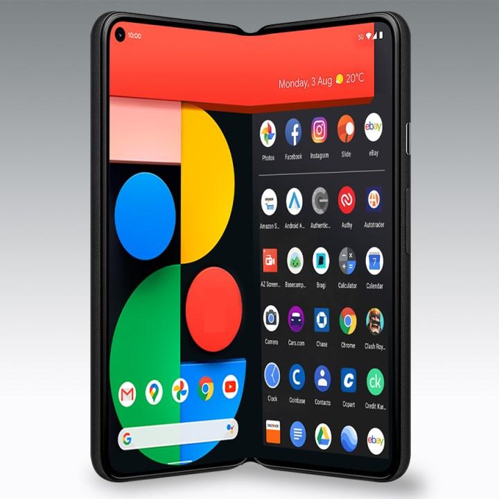 Android 12 açık etti: Katlanabilir ekranlı birinci Google Pixel telefon yolda
