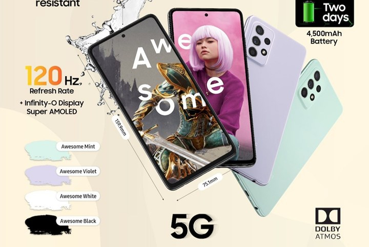 Galaxy A52s 5G daha güçlü geliyor