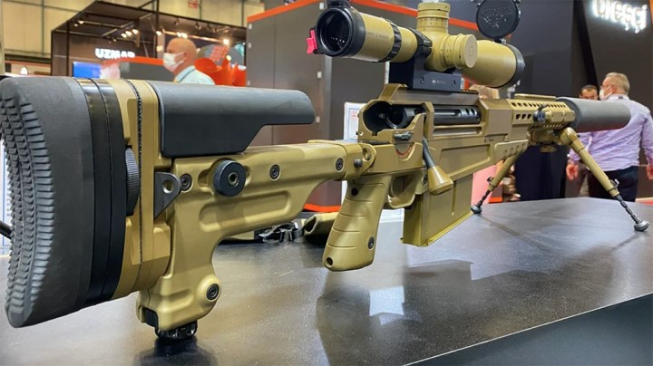 IDEF 21'de, en yeni keskin nişancı tüfeklerinden KSR127B'nin gösterimi yapıldı IDEF 21'de, en yeni keskin nişancı tüfeklerinden KSR127B'nin gösterimi yapıldı