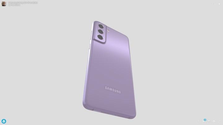 Samsung Galaxy S21 FE'nin 3D görüntüleri ortaya çıktı