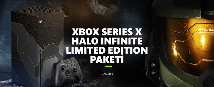 Halo Infinite temalı Xbox Series X'in Türkiye fiyatı 9.999 TL