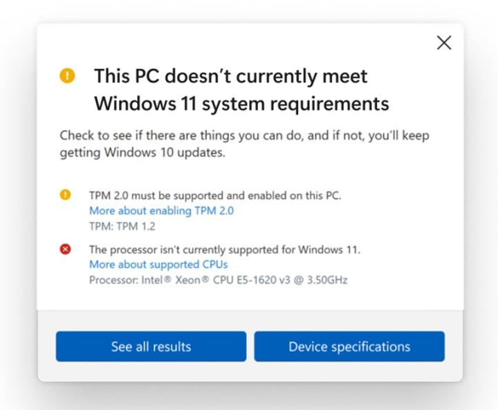 Microsoft, Windows 11 uyumluluk uygulamasýný güncelledi