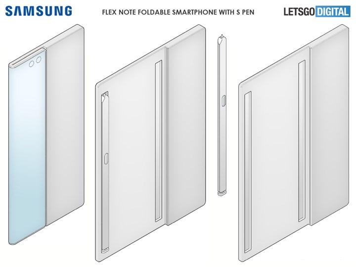 Samsung'dan katlanabilir Note modeli geliyor: Galaxy Flex Note