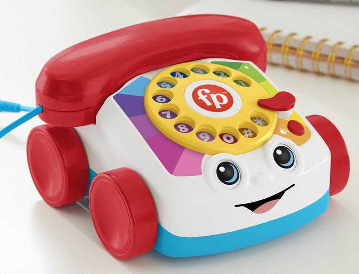 Fisher-Price'tan gerçek arama yapabilen oyuncak telefon