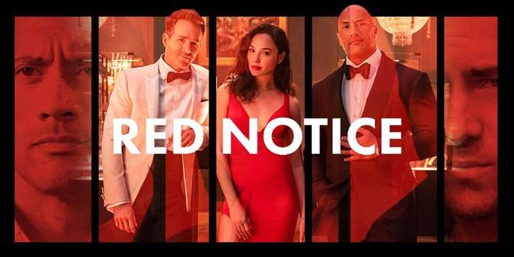 Netflix filmi Red Notice'den fragman geldi