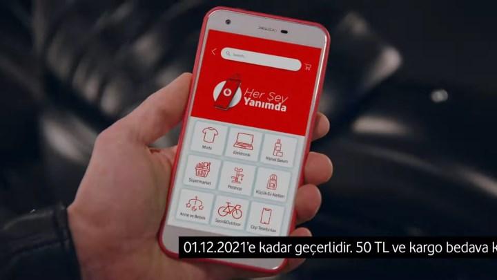 Vodafone'un e-ticaret platformu Her Şey Yanımda açıldı