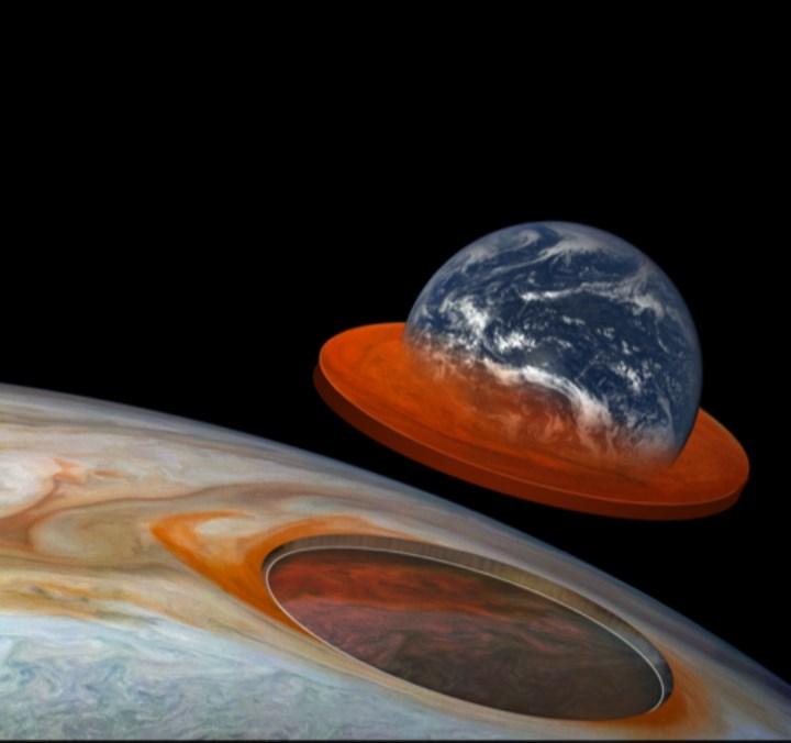 NASA'nın Juno sondası, Büyük Kırmızı Leke hakkında bilgiler sağlıyor
