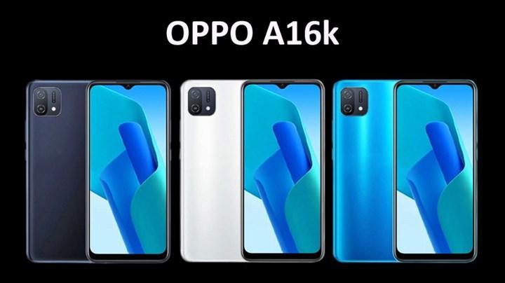 Oppo A16k tanıtıldı: İşte özellikleri ve fiyatı