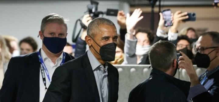 Obama, COP26'ya katıldı