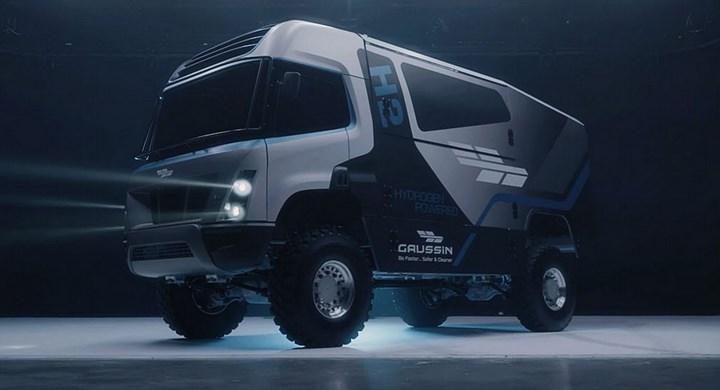 Hidrojen yakıtlı yarış kamyonu H2 Racing Truck tanıtıldı