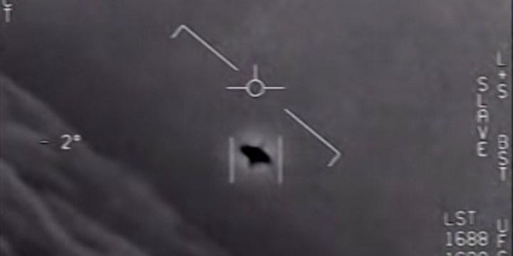 Pentagon tarafından paylaşılan UFO görüntüsü