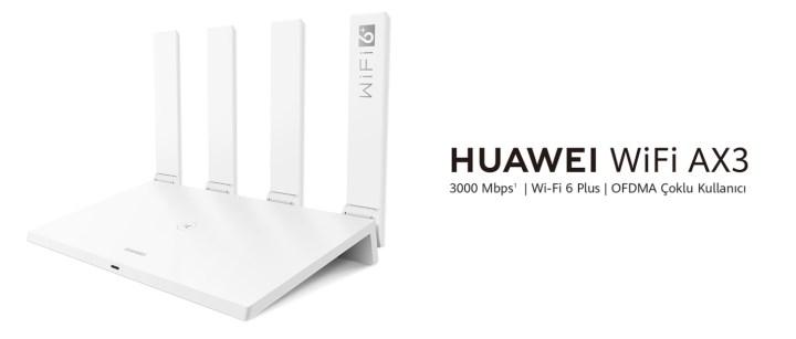 Evdeki Wi-Fi karmaşasına çözüm: HUAWEI Wifi AX3