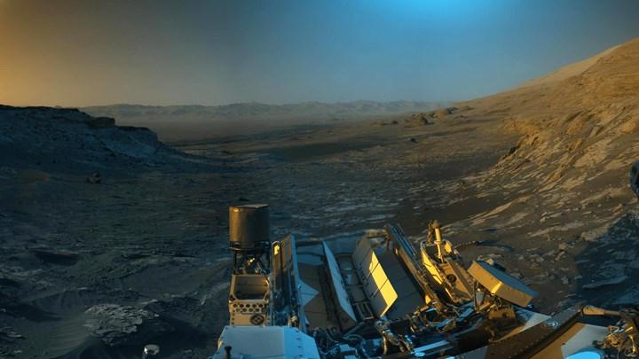 NASA'nın Mars aracından yeni bir fotoğraf paylaşıldı