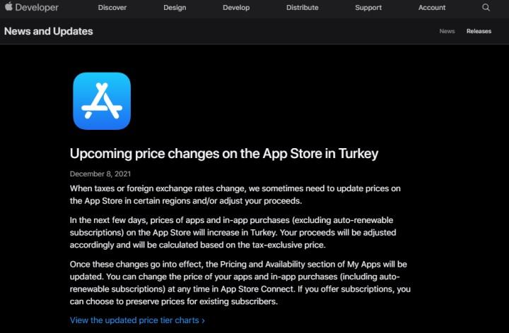 App Store fiyatları zamlandı! İşte yeni App Store fiyatları