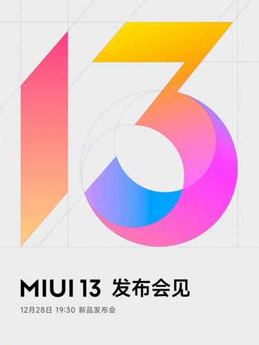 MIUI 13'ün tanıtım tarihi resmen açıklandı: 28 Aralık'ta geliyor