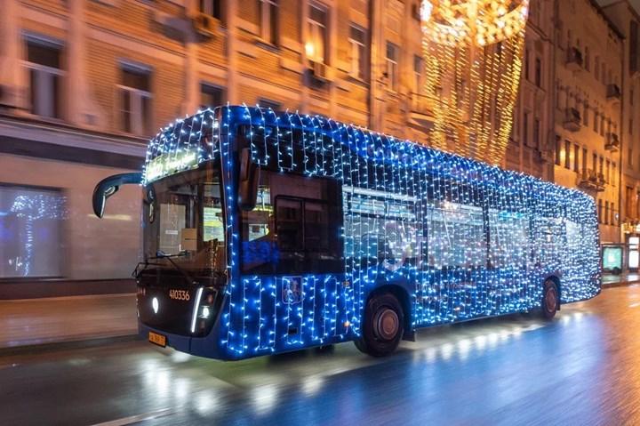 Moskova'da hizmet veren elektrikli otobüslerin sayısı 900'e çıktı