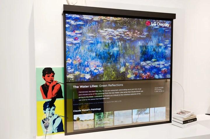 LG Display, yeni şeffaf OLED ekran konseptlerini duyurdu