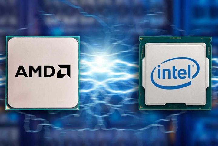 Intel, uzun bir aradan sonra AMD'yi geride bıraktı