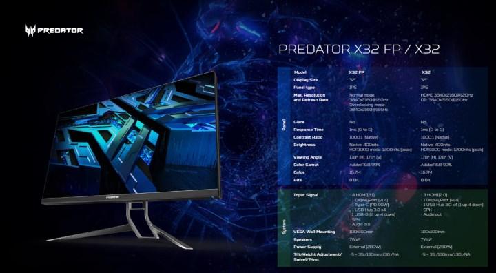 Acer Predator X32 FP