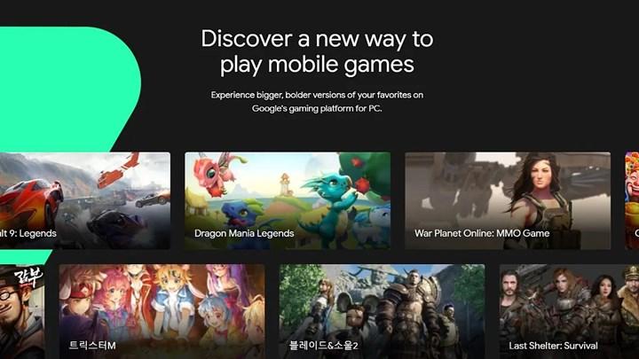 Google Android oyunlarını Windows'a getiriyor