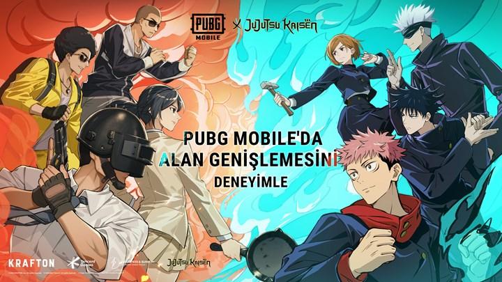 PUBG Mobile ve popüler anime Jujutsu Kaisen'den iş birliği