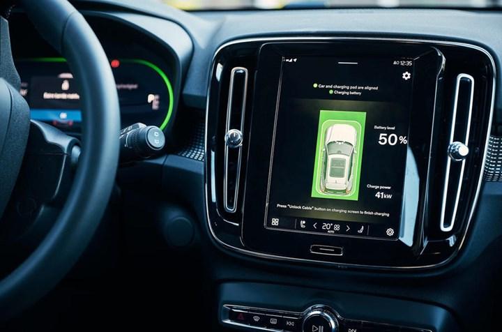 Volvo, kablosuz elektrikli araç şarj teknolojisini test ediyor