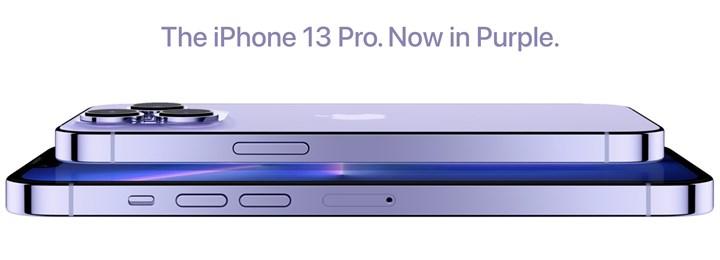Apple, iPhone 13 Pro ve Pro Max'i mor renkte piyasaya sürecek