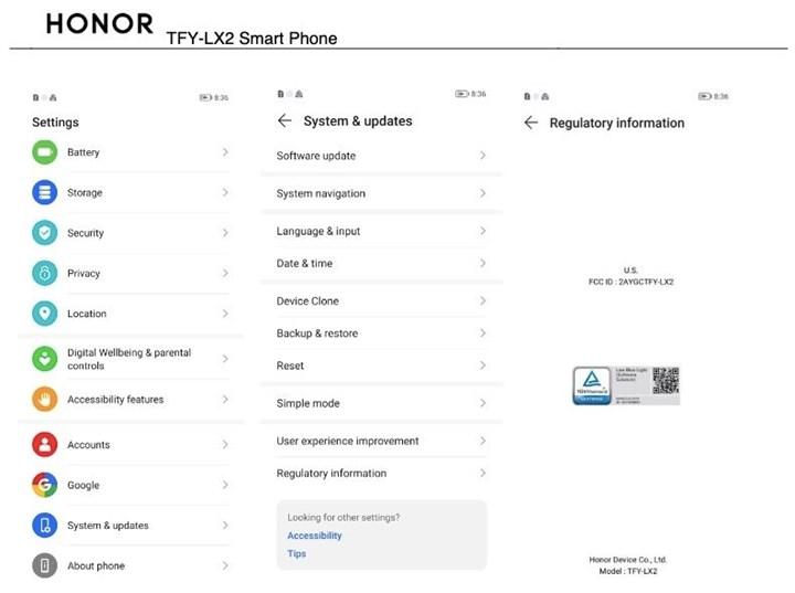 Honor X8 için geri sayım başladı: FCC ve TÜV Rheinland sertifikas