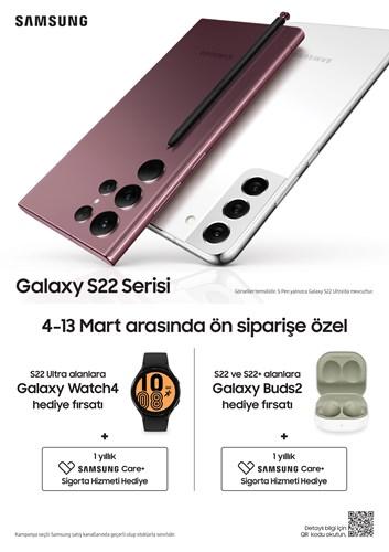 Samsung Galaxy S22 serisinin ön satış dönemine yoğun ilgi