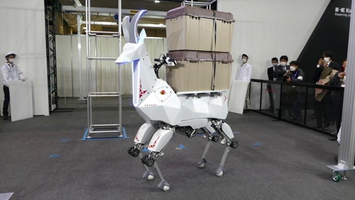 Kawasaki, sürülebilir bir robot keçi geliştirdi: Bex