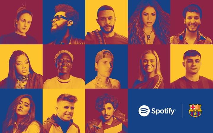 Spotify, Barcelona'nın stadına ve formasına sponsor oldu
