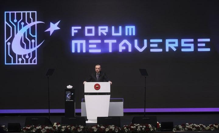 Cumhurbaşkanı Erdoğan'dan metaverse ve dijital dönüşüm açıklaması