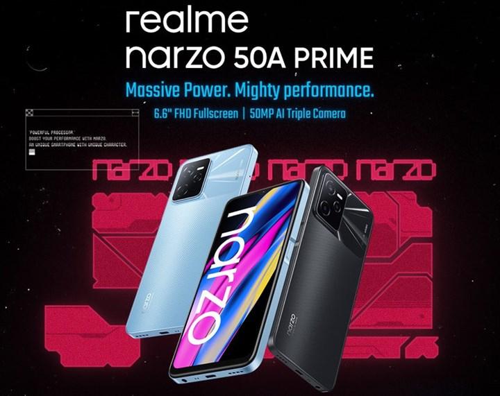 Realme Narzo 50A Prime tanıtıldı: İşte özellikleri ve fiyatı