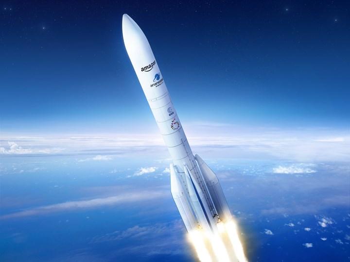 Amazon internet uyduları için 83 roket rezervasyonu yaptı