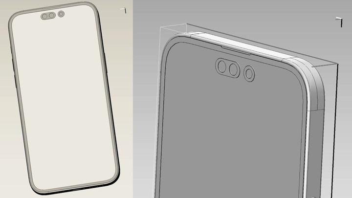 iPhone 14 Pro Max'in ekran çerçeveleri %20 daha ince olacak: İşte CAD görüntüleri