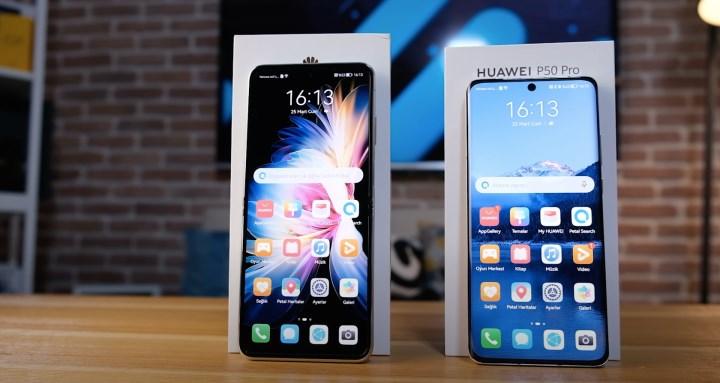 Huawei P50 Pro ve P50 Pocket neler sunuyor? TR'de satıştalar!