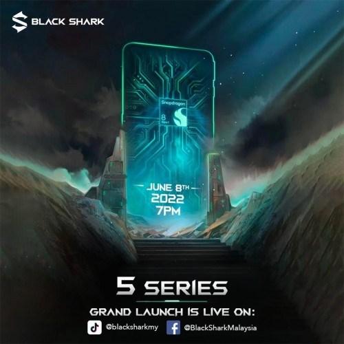 Black Shark 5 ve Black Shark 5 Pro, 8 Haziran'da geliyor