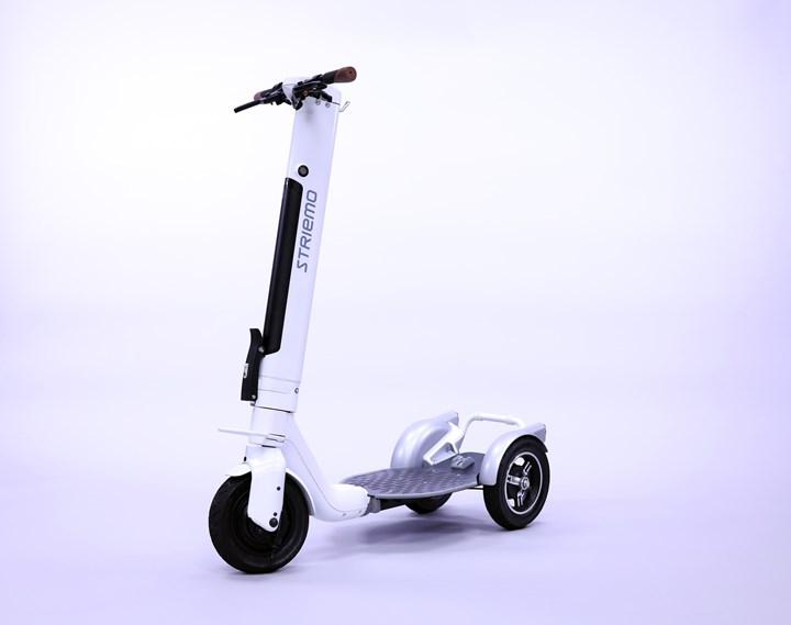 Honda'dan üç tekerlekli elektrikli scooter: Striemo