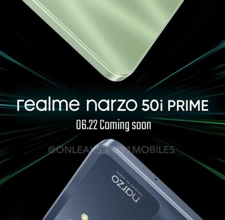 100 dolara satılacak Realme Narzo 50i Prime geliyor