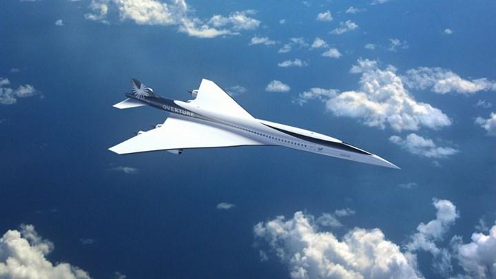 Boom'un süpersonik yolcu uçağı, yeni tasarımıyla ortaya çıktı