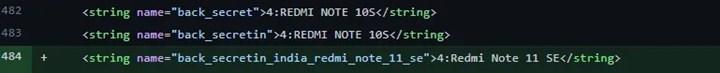 Redmi Note 11 serisinin yeni telefonu Note 11 SE ortaya çıktı