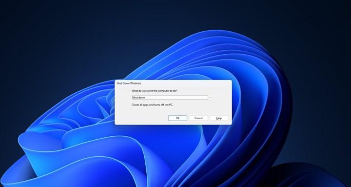Windows 11'deki kapat menüsünün tasarýmý deðiþiyor