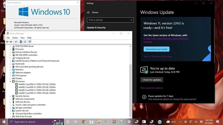 En yeni Windows 11 sürümü 12 yýllýk dizüstü PC'ye yüklendi