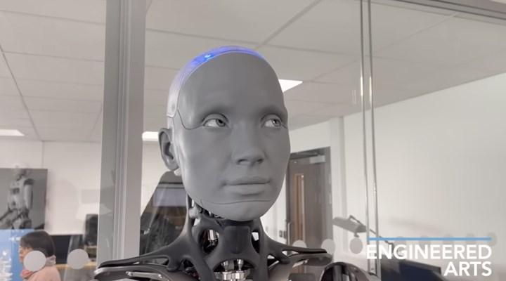 Dünyanın en gelişmiş insansı robotu Ameca’ya ChatGPT eklendi