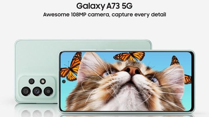 Samsung Galaxy A73 5G tanıtıldı