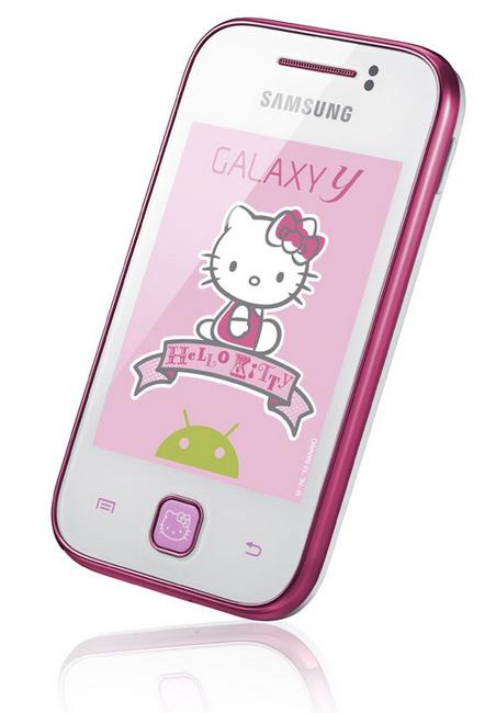 Samsung, Galaxy Y'nin ''Hello Kitty'' versiyonunu tanıttı