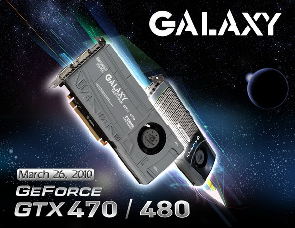 Galaxy'nin özel tasarımlı GeForce GTX 470 modeli göründü