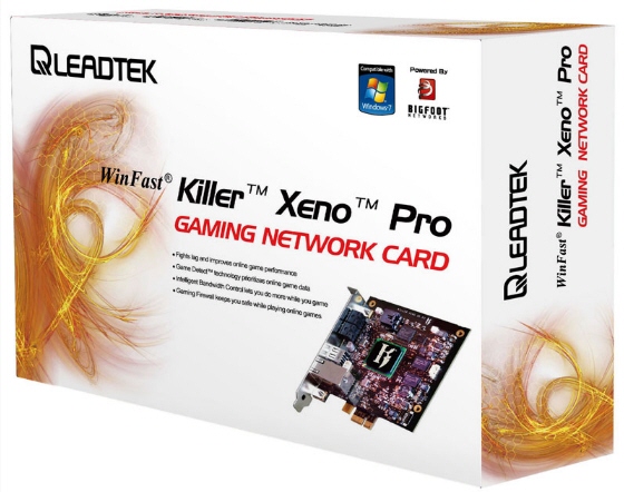 Leadtek'den oyunculara özel ağ kartı: WinFast Killer Xeno Pro