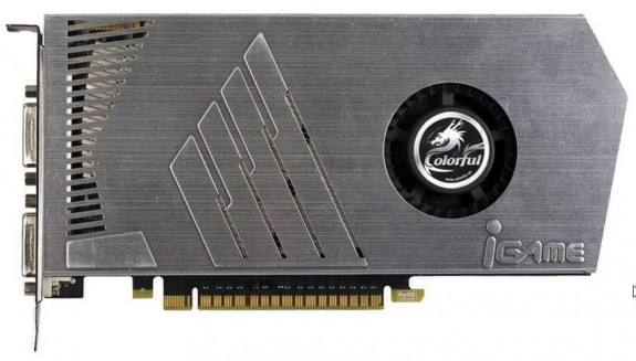 Colorful tek slot tasar ml GeForce GTS 450 modelini duyurdu