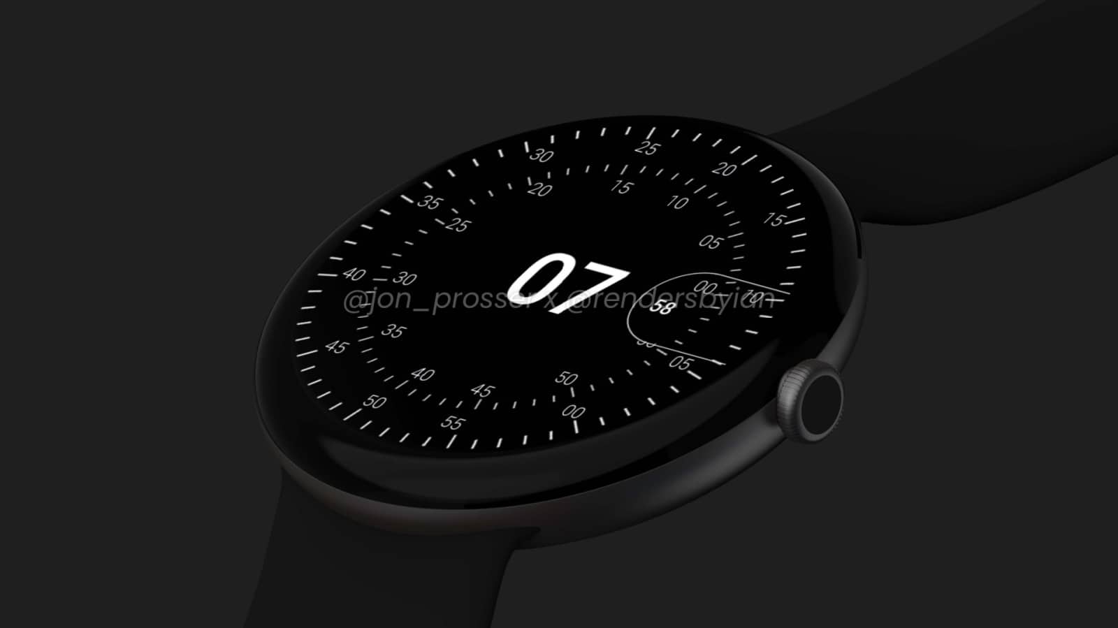 Google Pixel Watch Render